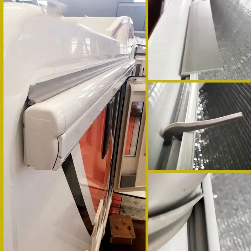 1pc For For Fiamma F45 Awnings 45.6mm WIDE X 1M Length Rubber Rain Seal Caravan Camper Van Accessories Car Accessories