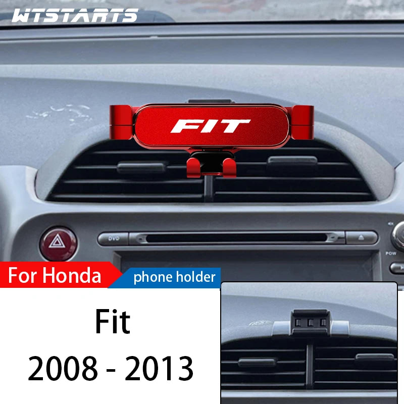Car Phone Holder Mount Stand For Honda Fit 2008-2022 Adjustable GPS Navigation Mobile Phone Bracket Car Lnterior Accessories
