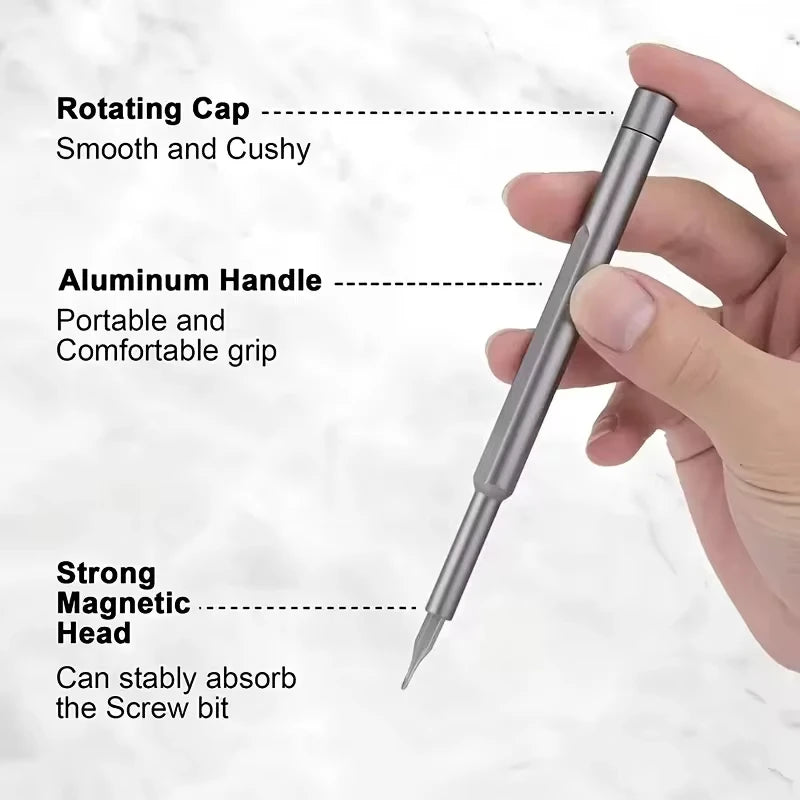 Magnetic Precision Screwdriver Set, 25 In 1 With 24 Piece Mini Pocket Screwdriver Set, Small Repair Set For Mobile Phone PC Came