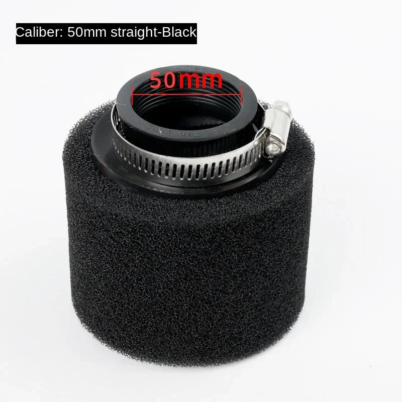 35mm 38mm 42mm 45mm 48mm 50mm 60MM Elbow Neck Foam Air Filter Sponge Cleaner Scooter Dirt Bike Motorcycle RED Kayo BSE