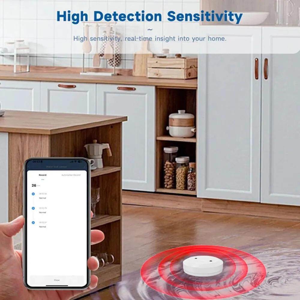 Water Sensor, Tuya Leak Detector | Smart Life Alarm - P12 Hub Europe