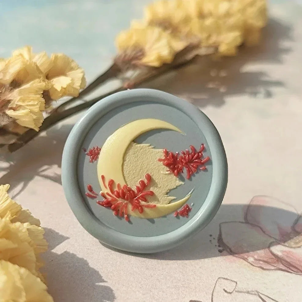 Conch Love Rose Stamp Copper Fire Seal Head Invitation Gift Craft Toy Fine Carving Seal Shaped Relief Envelope Seal Craft Toy