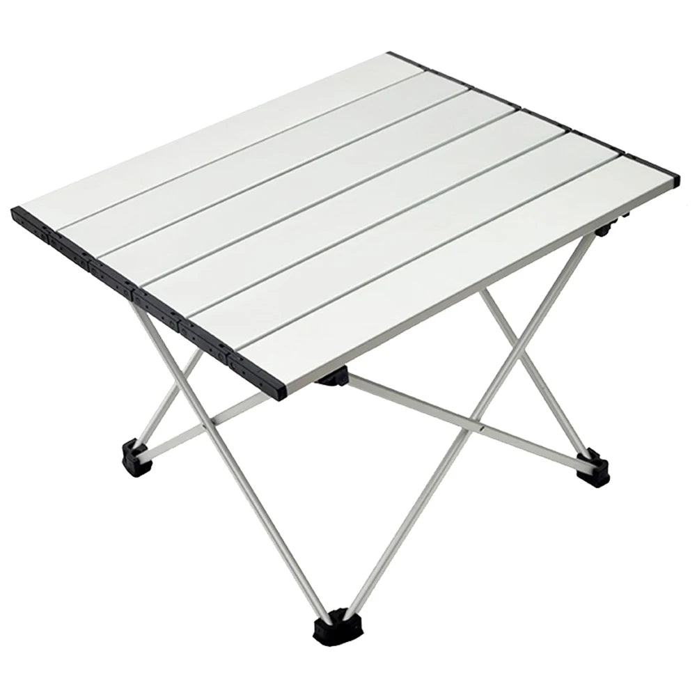 Ultralight Portable Folding Camping Table Foldable Outdoor Dinner Desk High Strength Aluminum Alloy For Garden Party Picnic BBQ