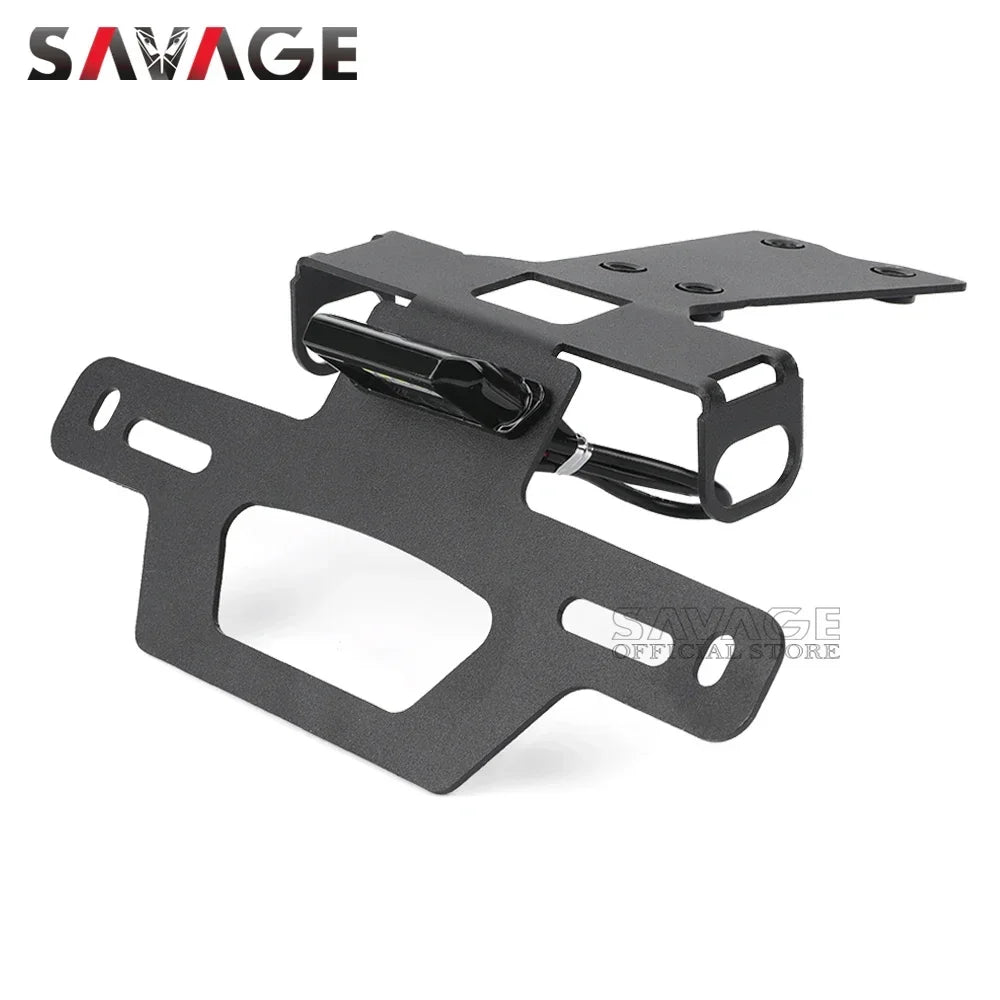 License Plate Holder For HONDA CBR500R CB500F Hornet 500 Motorcycle Tail Tidy Frame Fender Eliminator LED Light CB 500F CBR 500R