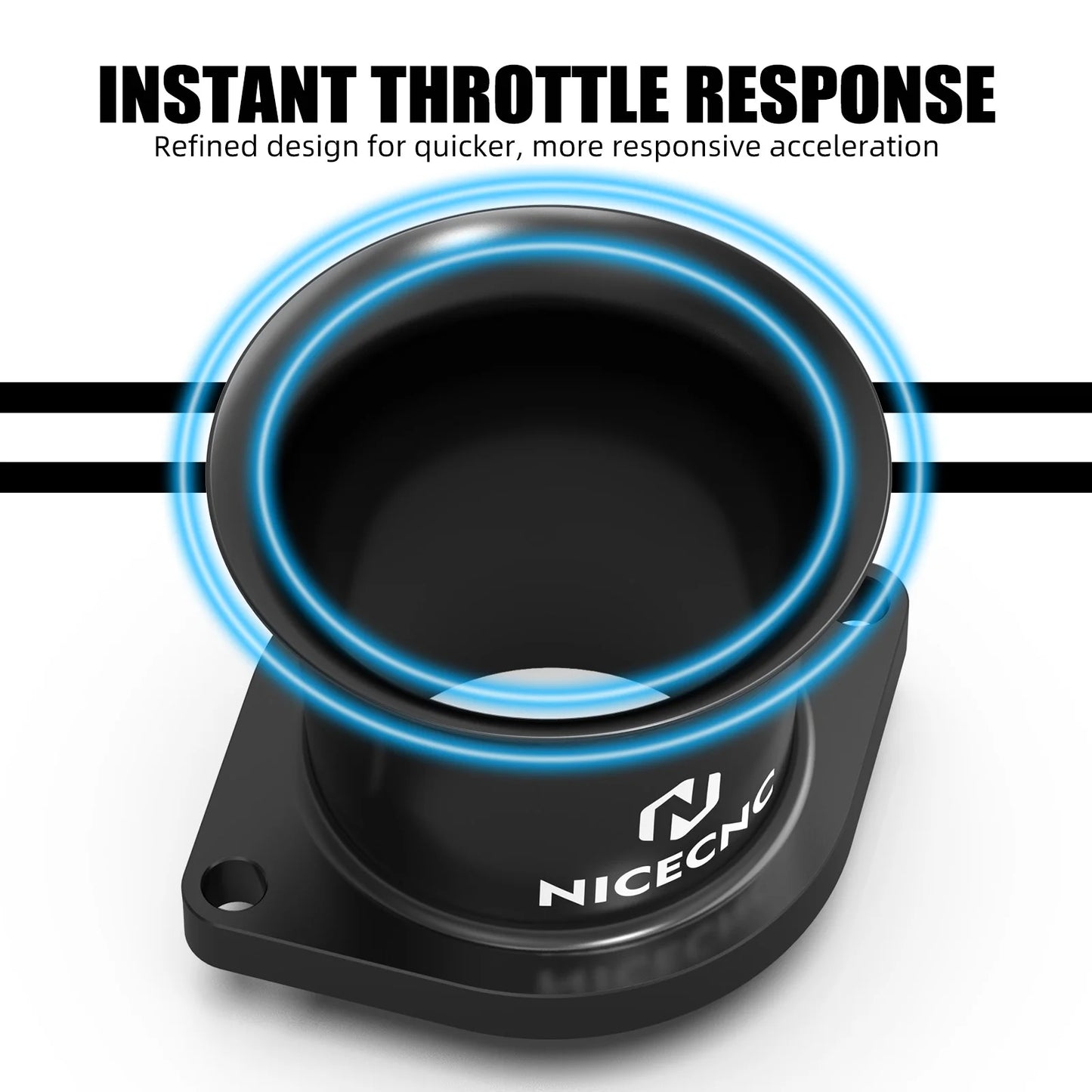 NICECNC For KTM 1290 Super Adventure /R/S/T 2013-2024 Shortened Intake Trumpet 65mm Fit KTM 1190 1290 ADVENTURE /R/S/T 2013-2024