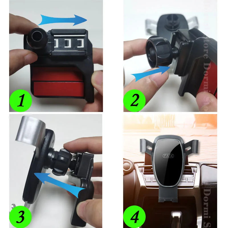 Car Mobile Phone Holder For Lexus UX 200 250h F Sport 300e ZA10 2019~2023 2022 Gravity Navigation Bracket GPS Stand Accessories