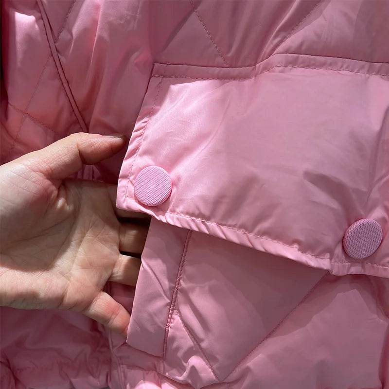 Candy Color Korean Down Jacket - P12 Hub Europe