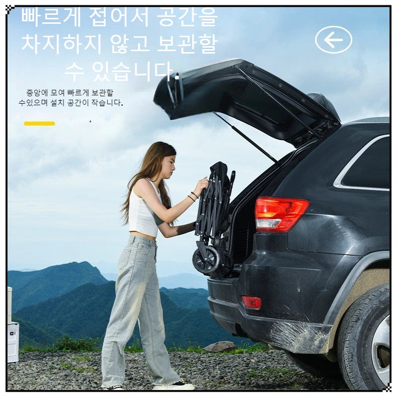 Universal Outdoor Camping Trolley Stall Folding Trolley Outdoor Stall Cart Folding Cart Express Trolley Pulling Cart New