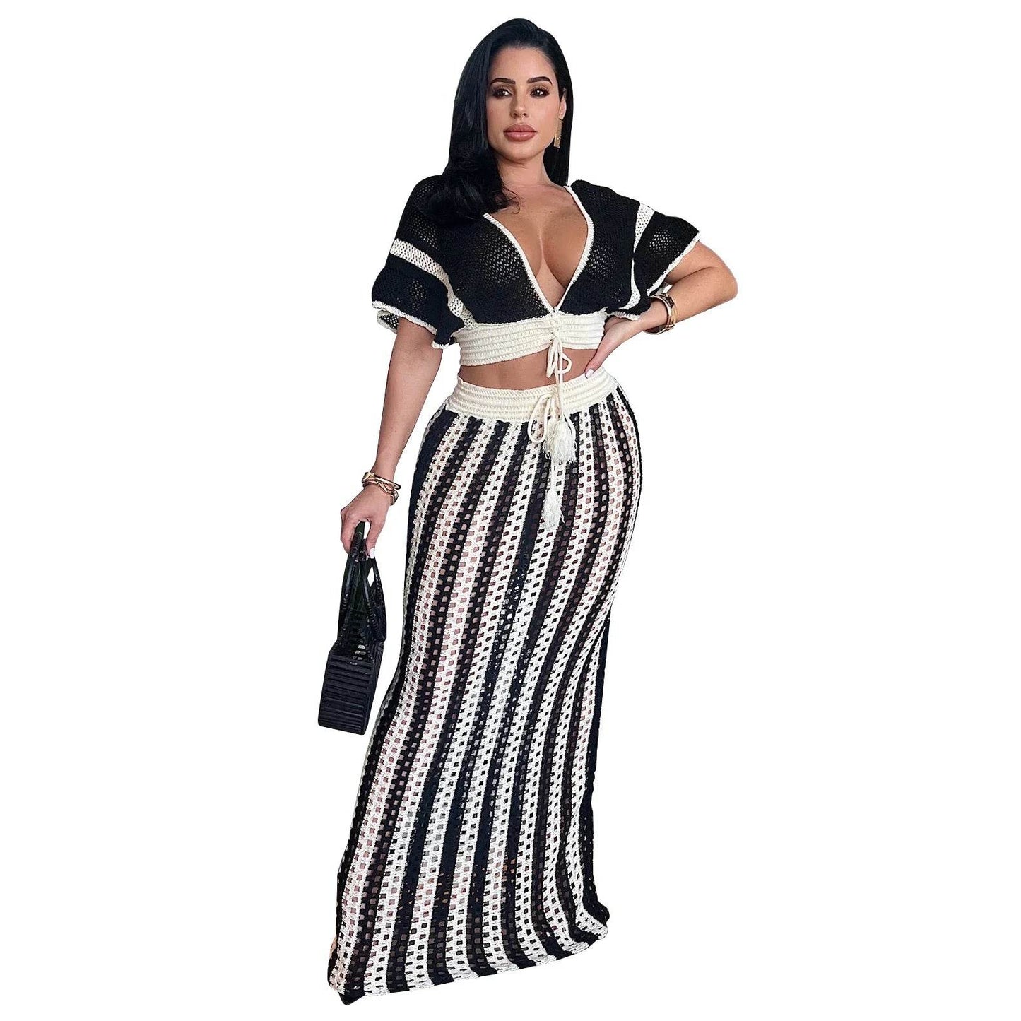 Knitted Vacation Dress Set - P12 Hub Europe