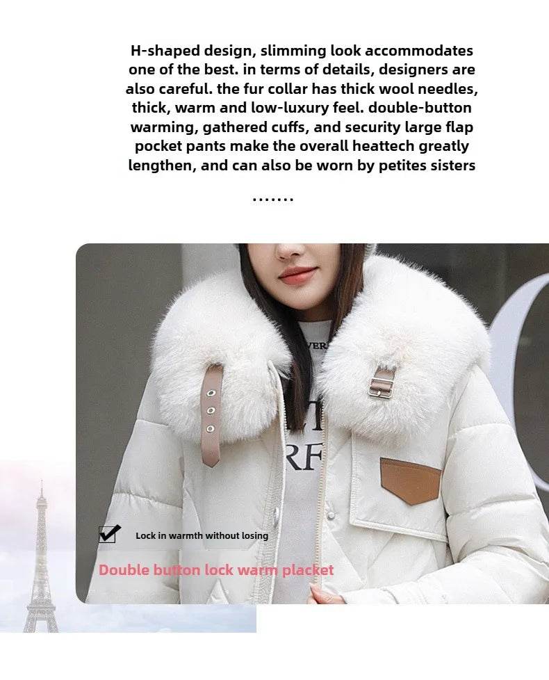 Long Slim Warm Winter Parka - P12 Hub Europe