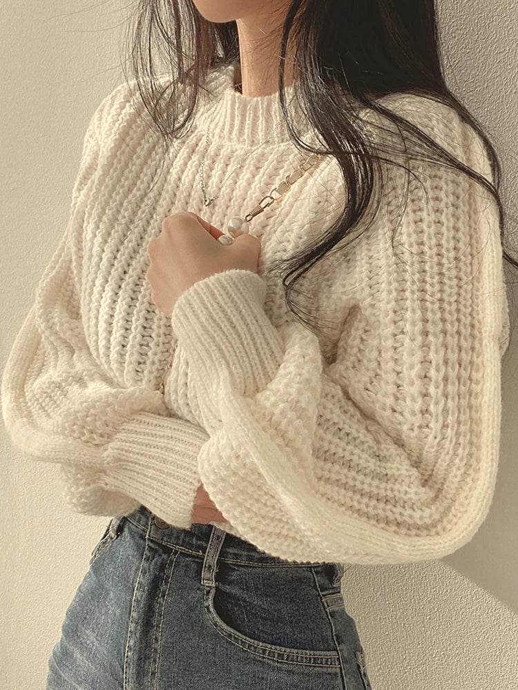 Loose Harajuku Knit Sweater - P12 Hub Europe