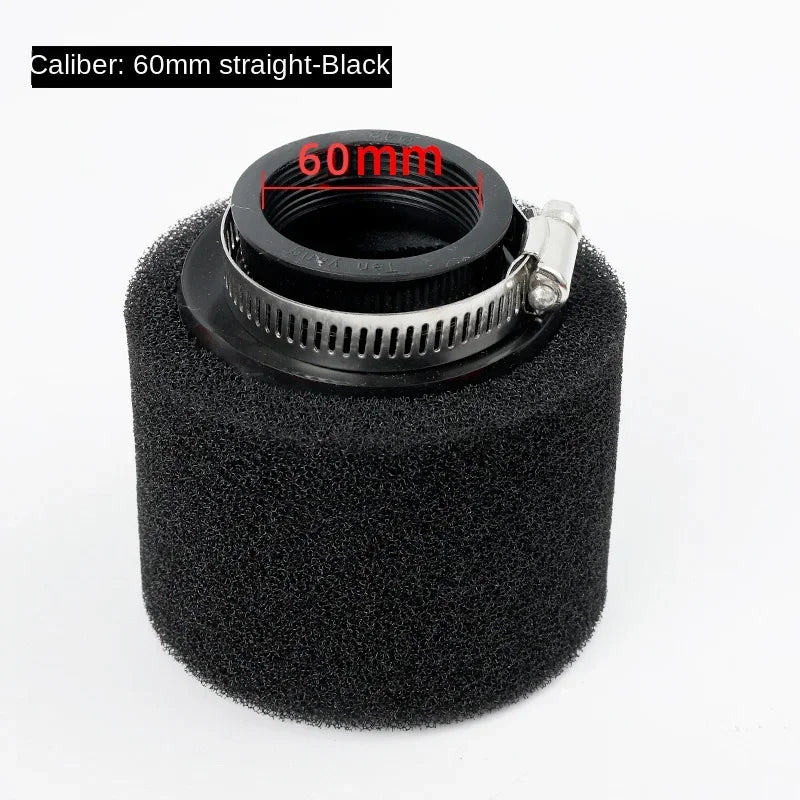 35mm 38mm 42mm 45mm 48mm 50mm 60MM Elbow Neck Foam Air Filter Sponge Cleaner Scooter Dirt Bike Motorcycle RED Kayo BSE