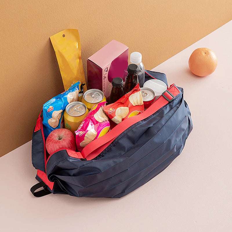 Foldable Storage Bag With Handle Portable Travel Camouflage Handbags 2024 New Large Capacity Shopping Bag High Quality