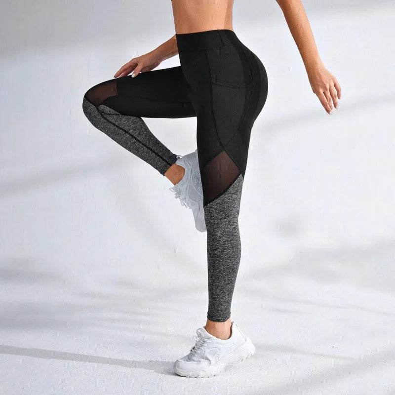 Women's Sexy Mesh Gym Leggings - P12 Hub Europe