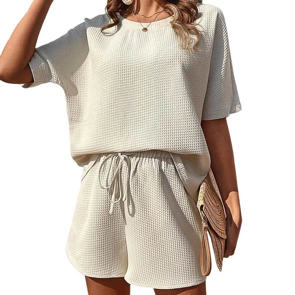 Women Loose T-Shirt Shorts Set - P12 Hub Europe
