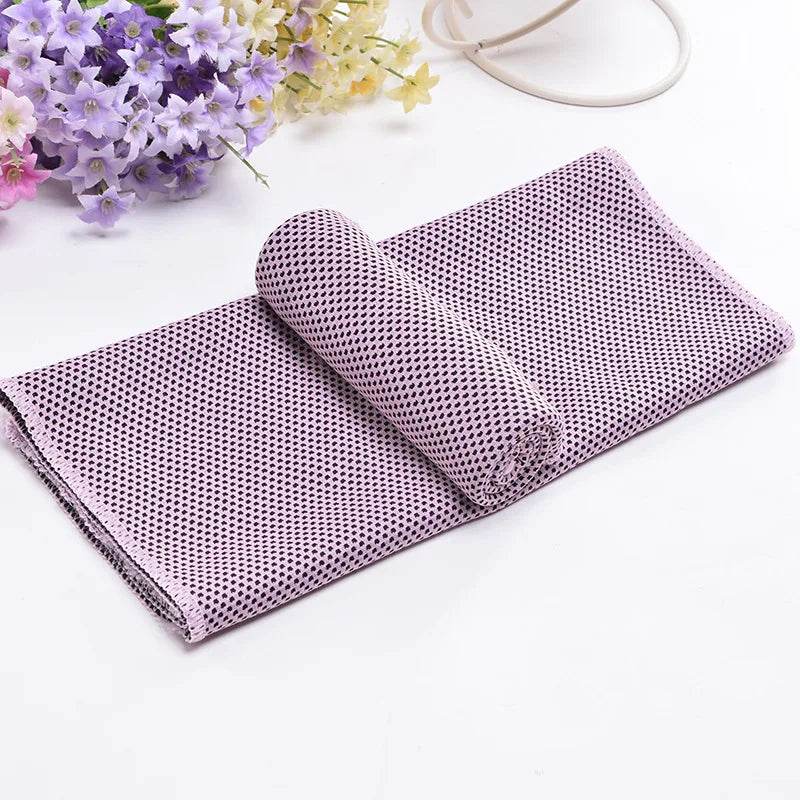 Cooling Towel Neck Wrap Lce Sports Beach Towels Cold Microfiber Cloth For Yoga Golf Gym Fitness Summer Outdoor Work100X30cm - P12 Hub Europe