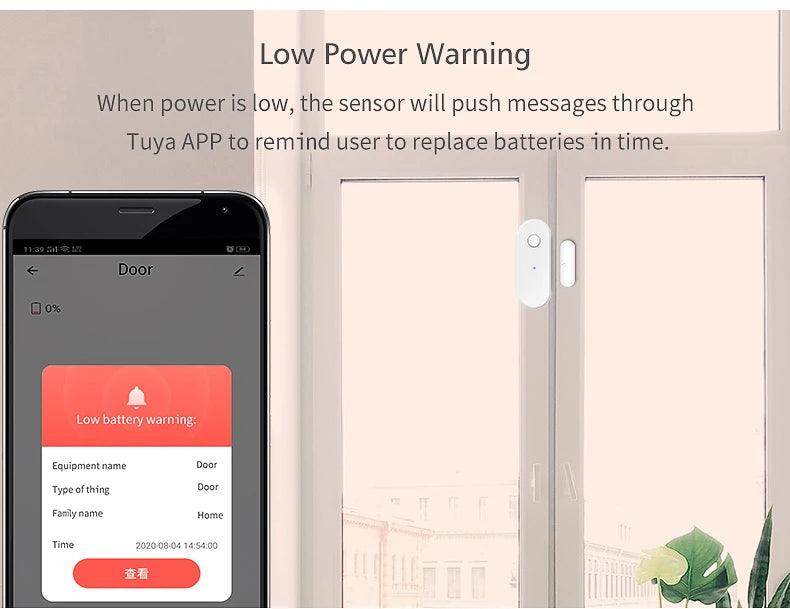 Sensor Door Tuya WiFi Smart - P12 Hub Europe