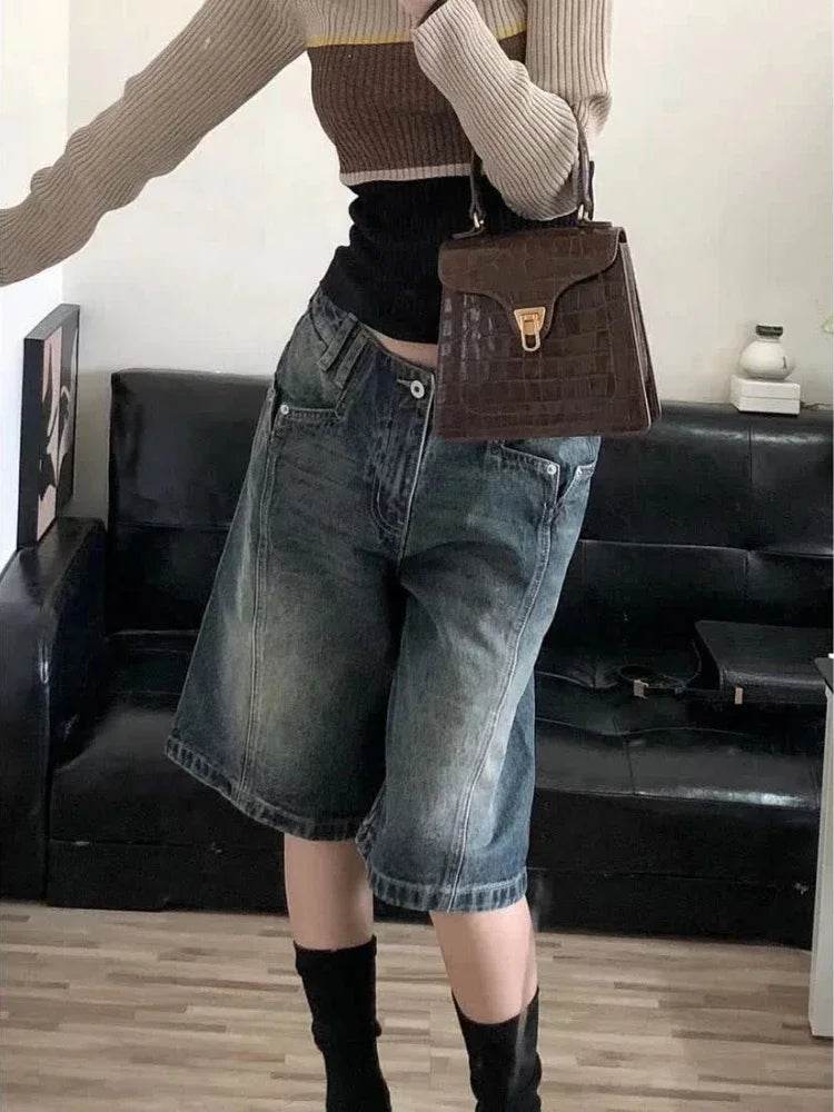 Vintage Women Denim Shorts - P12 Hub Europe