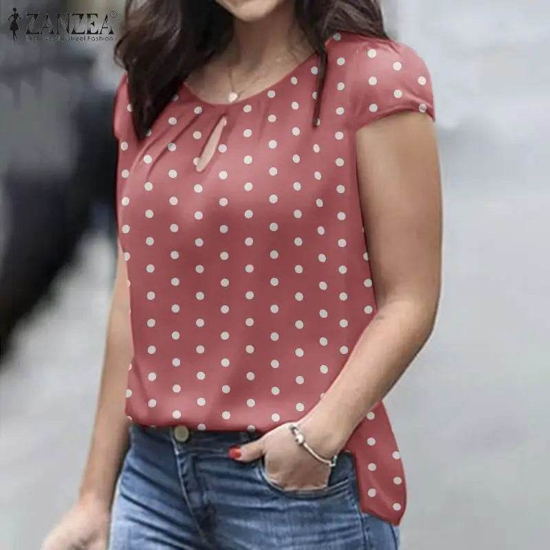 Women's Polka Dot Tunic - P12 Hub Europe