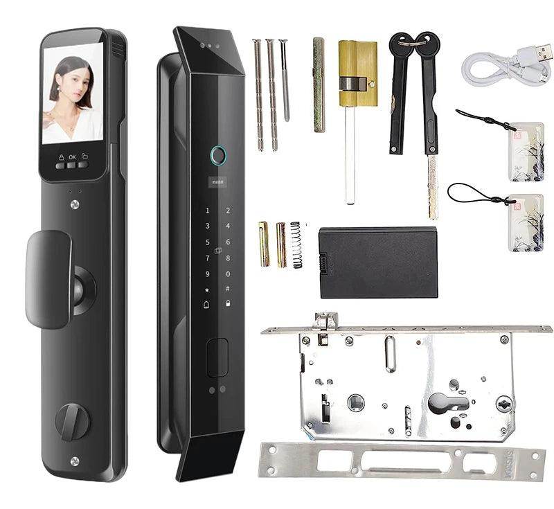 Smart Lock Video Doorbell, App, 6-in-1, 4200mAh - P12 Hub Europe