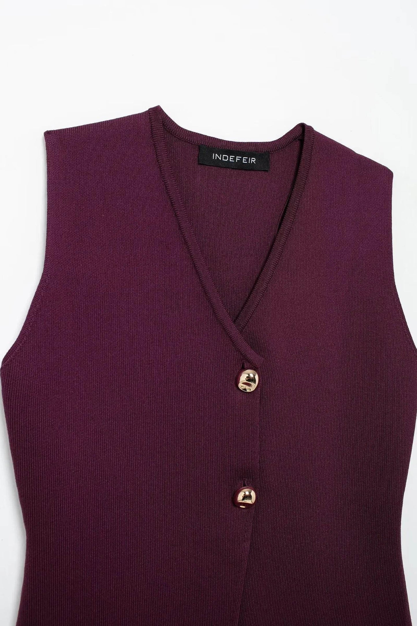 Wine Red Knit Skirt - P12 Hub Europe