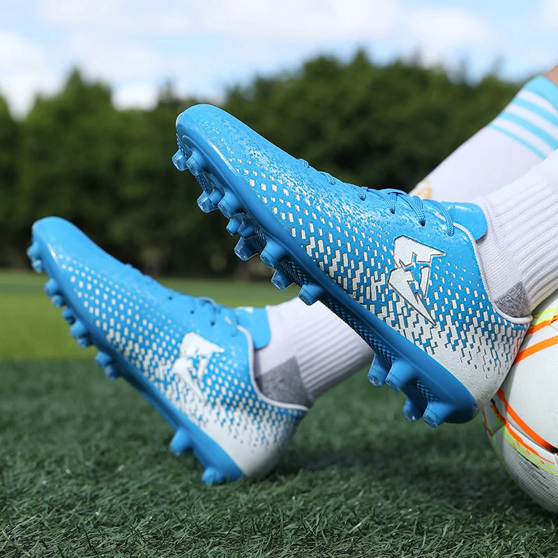 Society Football Cleats TF/FG Soccer Shoe Man Football Boots Professional Non-slip Training Cleat Artificial Grass Sport Sneaker