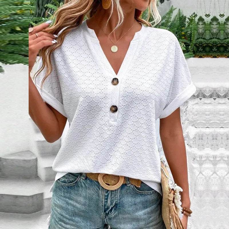Women's Jacquard Blouse - P12 Hub Europe