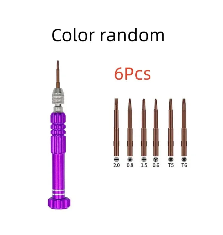 5/6/7 Piece Multifunction Screwdriver Set Cell Phone Watches Eyeglasses Disassembly Tools Laptop Repair Tools Repair Accessories