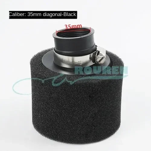 35mm 38mm 42mm 45mm 48mm 50mm 60MM Elbow Neck Foam Air Filter Sponge Cleaner Scooter Dirt Bike Motorcycle RED Kayo BSE
