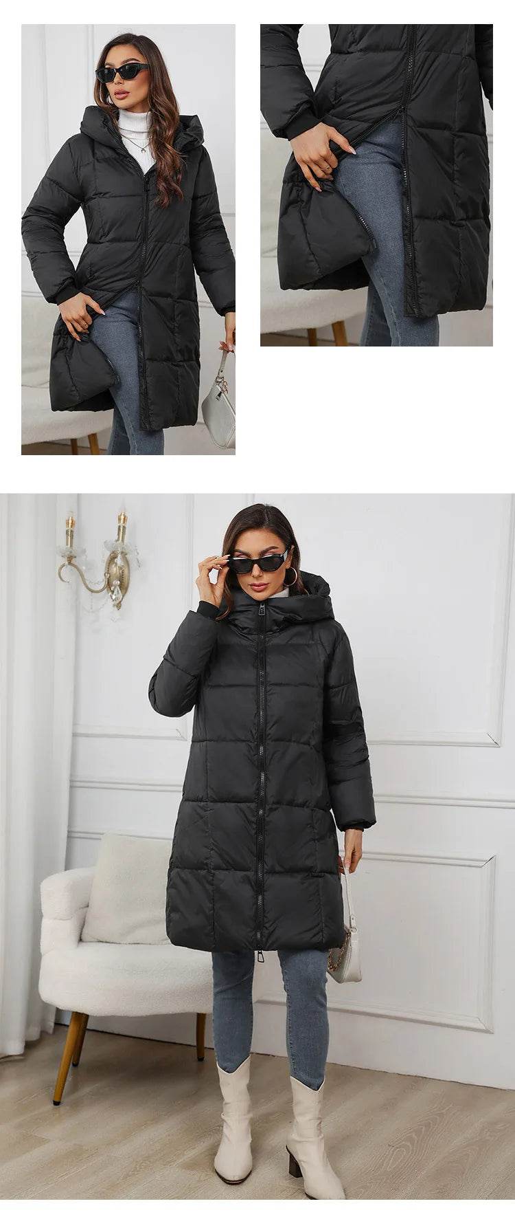 Long Down Cotton Parka - P12 Hub Europe