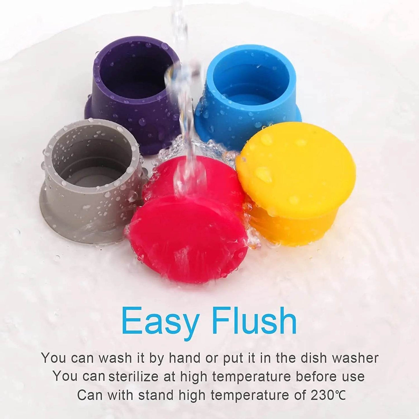 8Pcs Wine Stoppers Reusable Silicone Wine Corks Wine Bottle Stopper Beverages Beer Champagne Sealed Bottle Cap Keep Wine Fresh - P12 Hub Europe