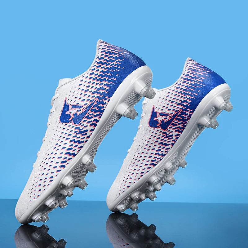 Society Football Cleats TF/FG Soccer Shoe Man Football Boots Professional Non-slip Training Cleat Artificial Grass Sport Sneaker