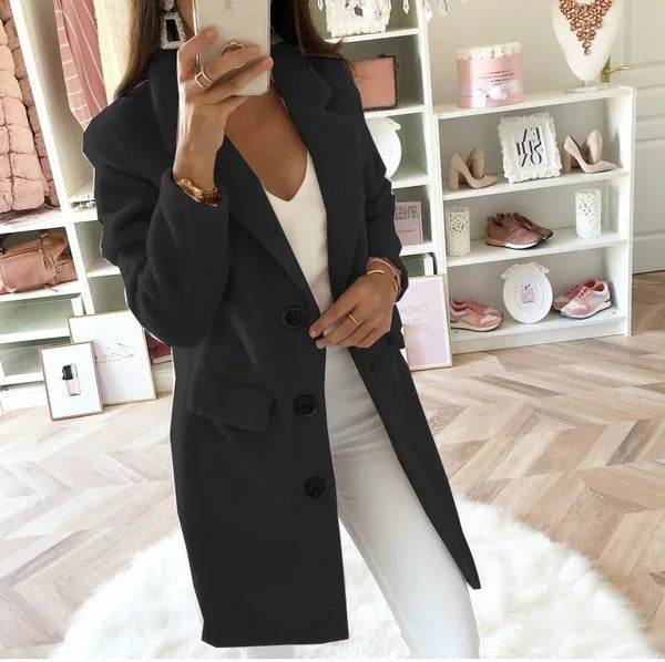 Wool Double Breasted Coat - P12 Hub Europe