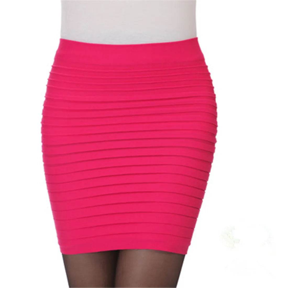 Women's Summer High Waist Mini Skirt - P12 Hub Europe