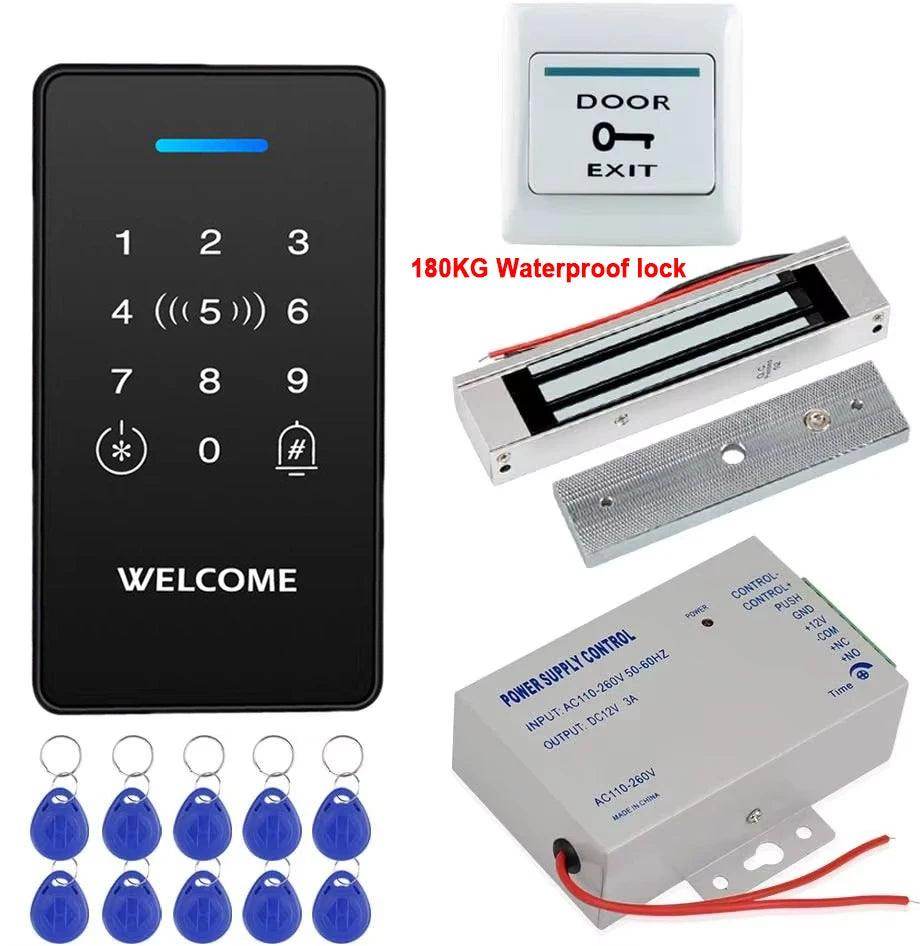 Access Control Kit P68 RFID Dual Frequency, 180KG/280KG Lock - P12 Hub Europe
