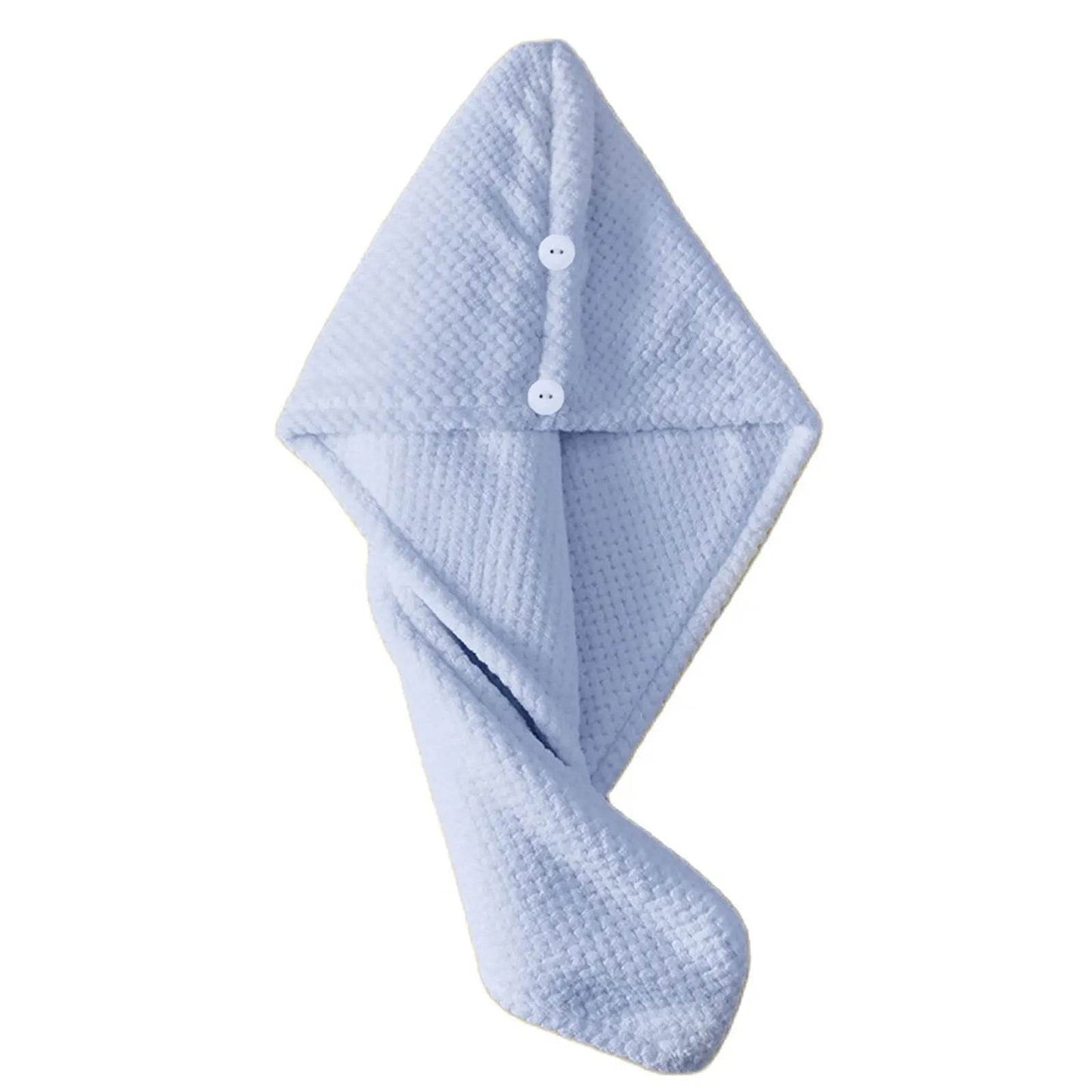 Alileader Microfiber Hair Towel Wrap Super Absorbent Turban Coral Velvet Hair Dry Hat Caps Hair Towels For Women Curly Long Hair - P12 Hub Europe
