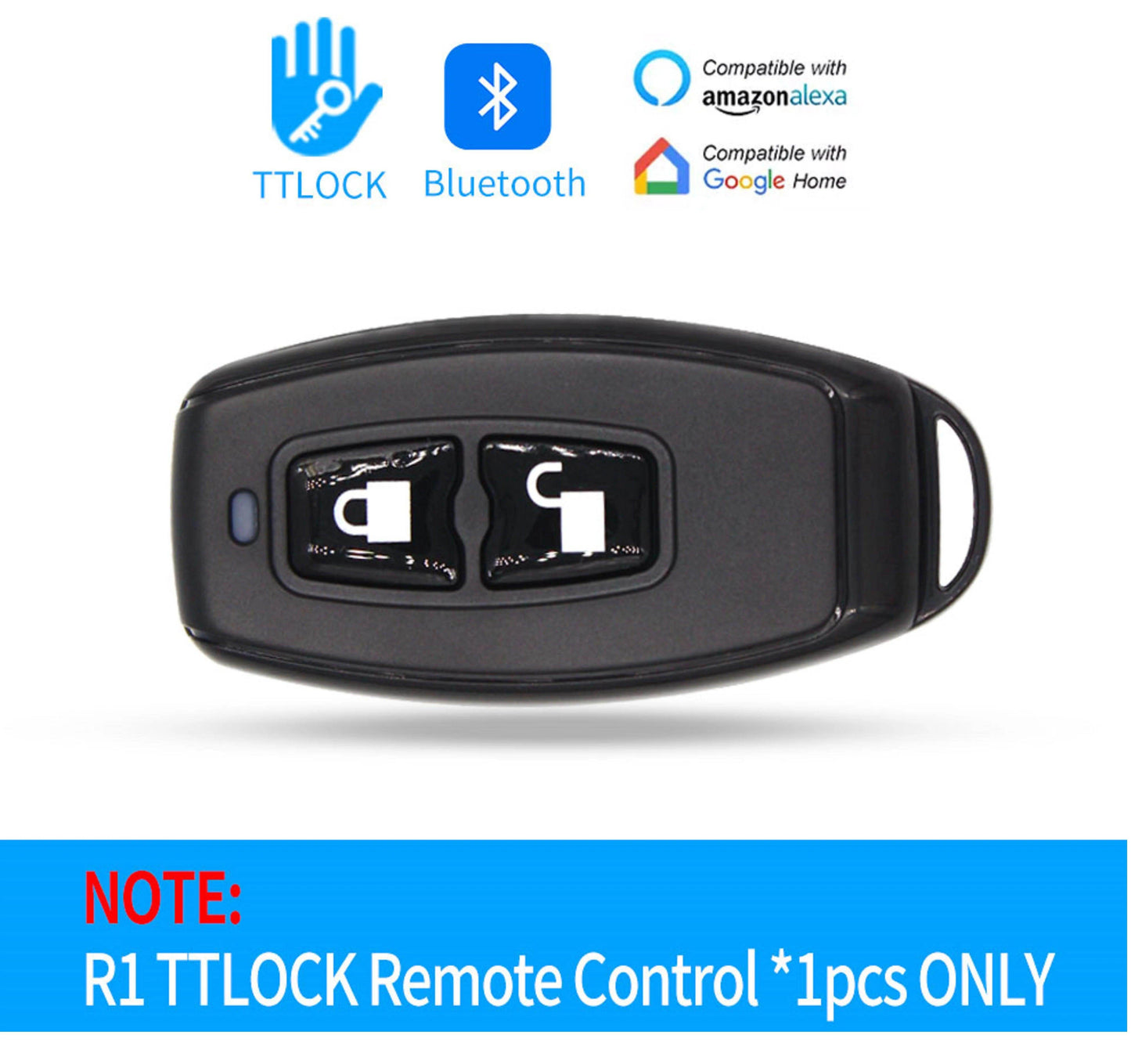 Lock Bluetooth RFID Keypad | IP68, App Unlock, IC Card, Alexa/Google - P12 Hub Europe