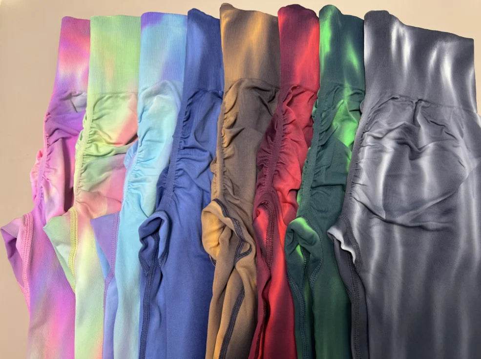 Women's Tie-Dye Scrunch Leggings - P12 Hub Europe