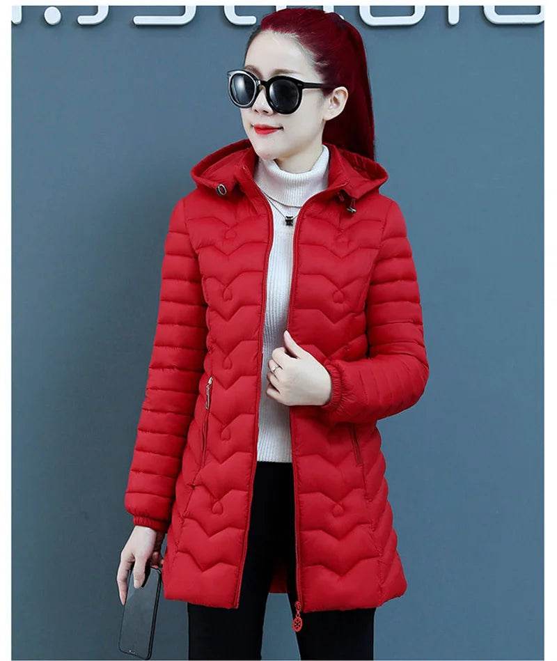 Warm Quilted Mother's Parka - P12 Hub Europe