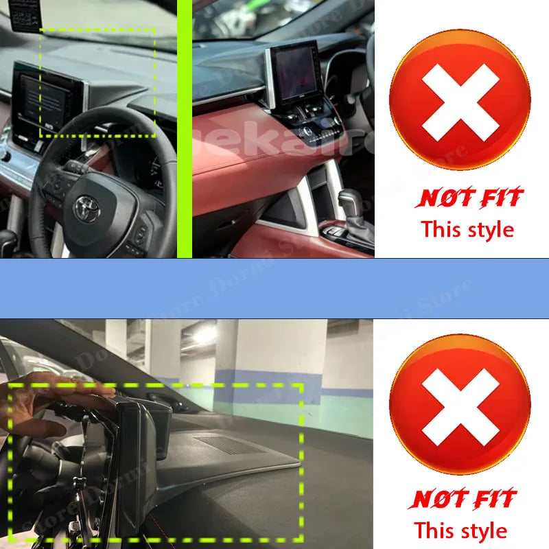 For Toyota Corolla E210 2022 2021 2020 2019 Screen Car Mobile Phone Holder GPS Bracket Gravity Mount Support Stand Accessories