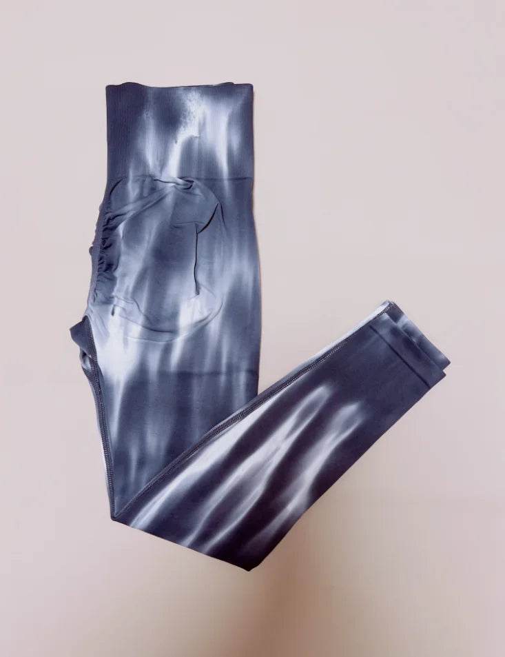 Women's Tie-Dye Scrunch Leggings - P12 Hub Europe