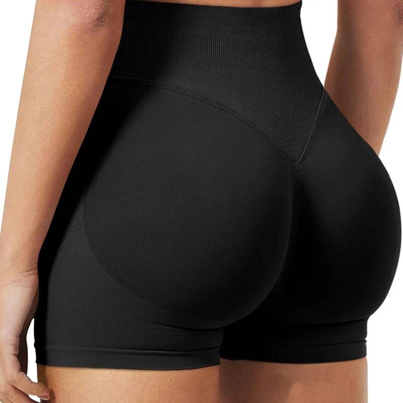 Seamless Scrunch Bum Gym Shorts - P12 Hub Europe