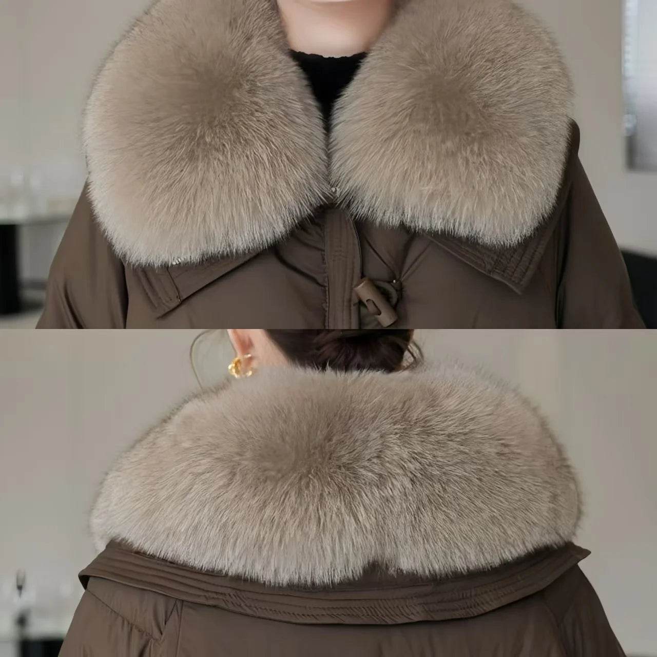Korean Fur Collar Parka - P12 Hub Europe