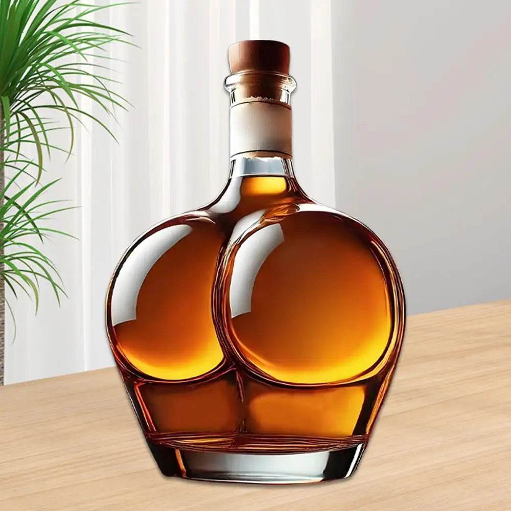 Creative Whiskey Bottle Decanter Realistic Novelty Glass Jug Liquor Bottle Whiskey Wine Brandy Scotchs Bourbon Vodka Decanter - P12 Hub Europe