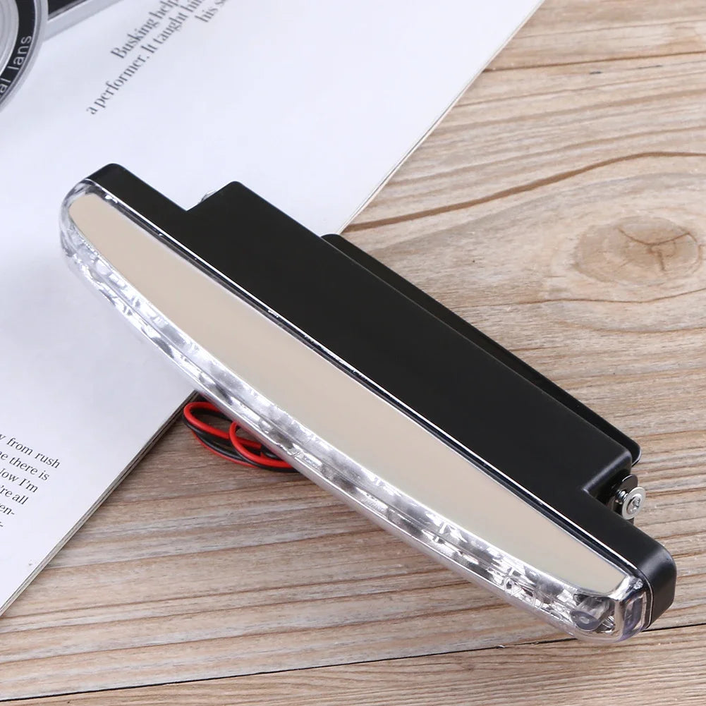 Universal Waterproof 8LED Car Motorcycle Daytime Running Light Lamp