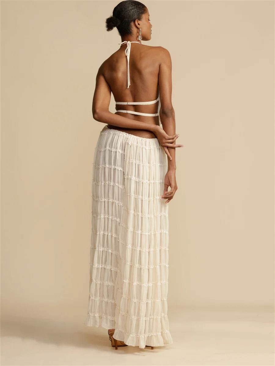 Elegant Backless Maxi Set - P12 Hub Europe