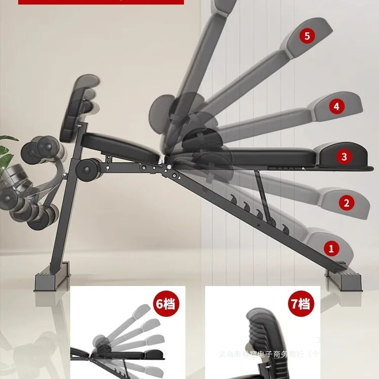 Dumbbell stool, sit-up aid, fitness equipment, goat stand-up multi-functional bench push chair