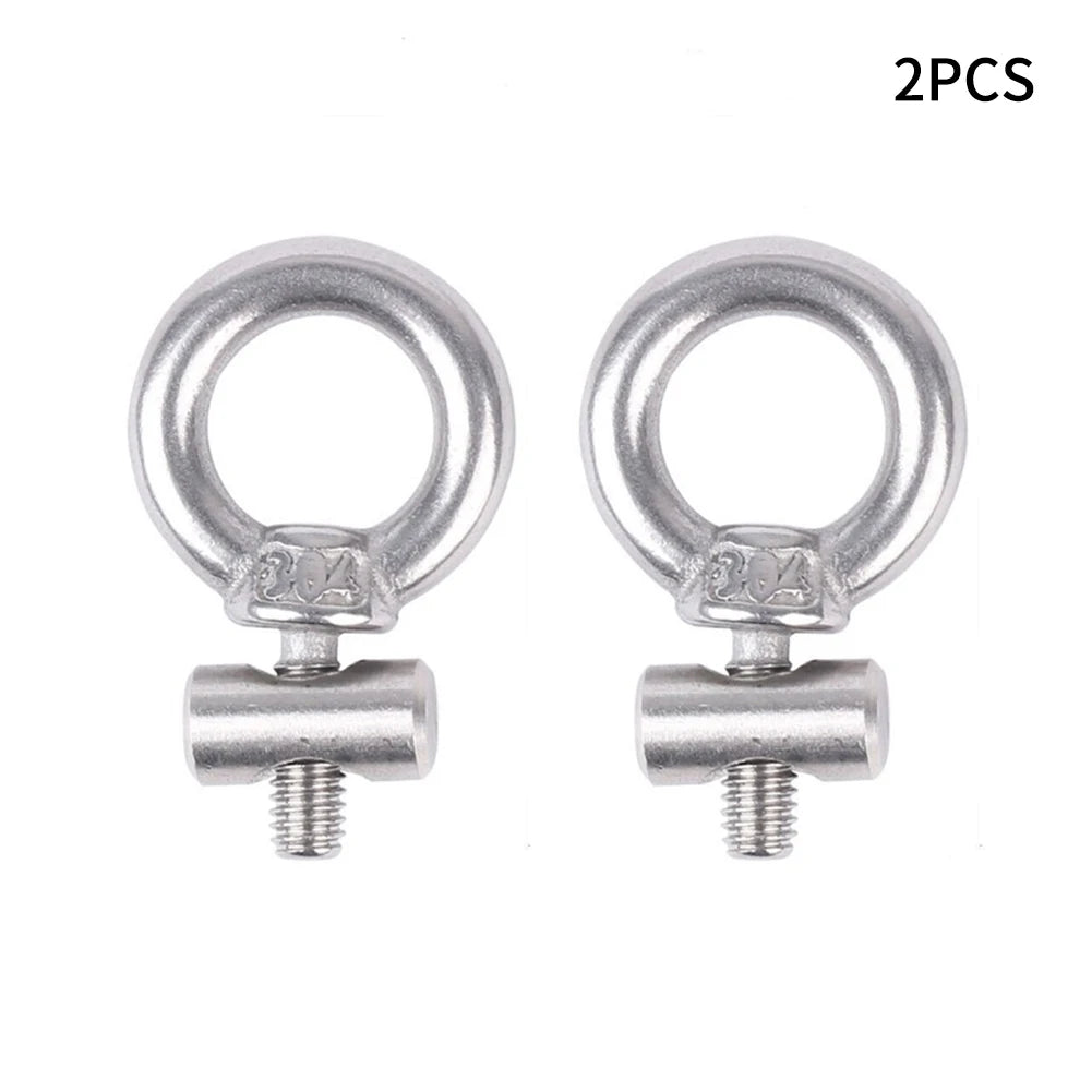 2/4/6/8Pcs Awning Rail Stoppers Stops Stainless Steel Motorhome Campervan Caravan Silver Awning Stoppers X 12mm X 6mm