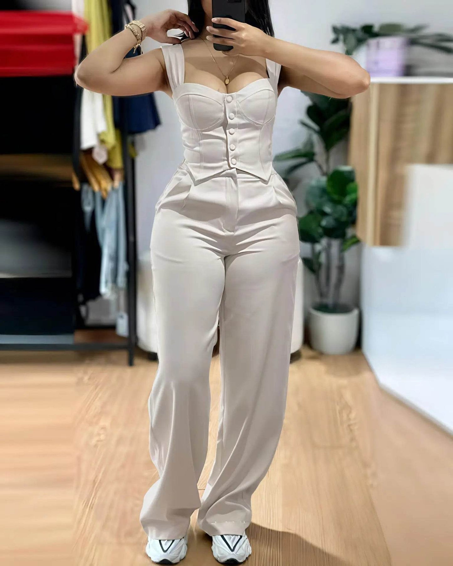 Chic Vest Trouser Set - P12 Hub Europe