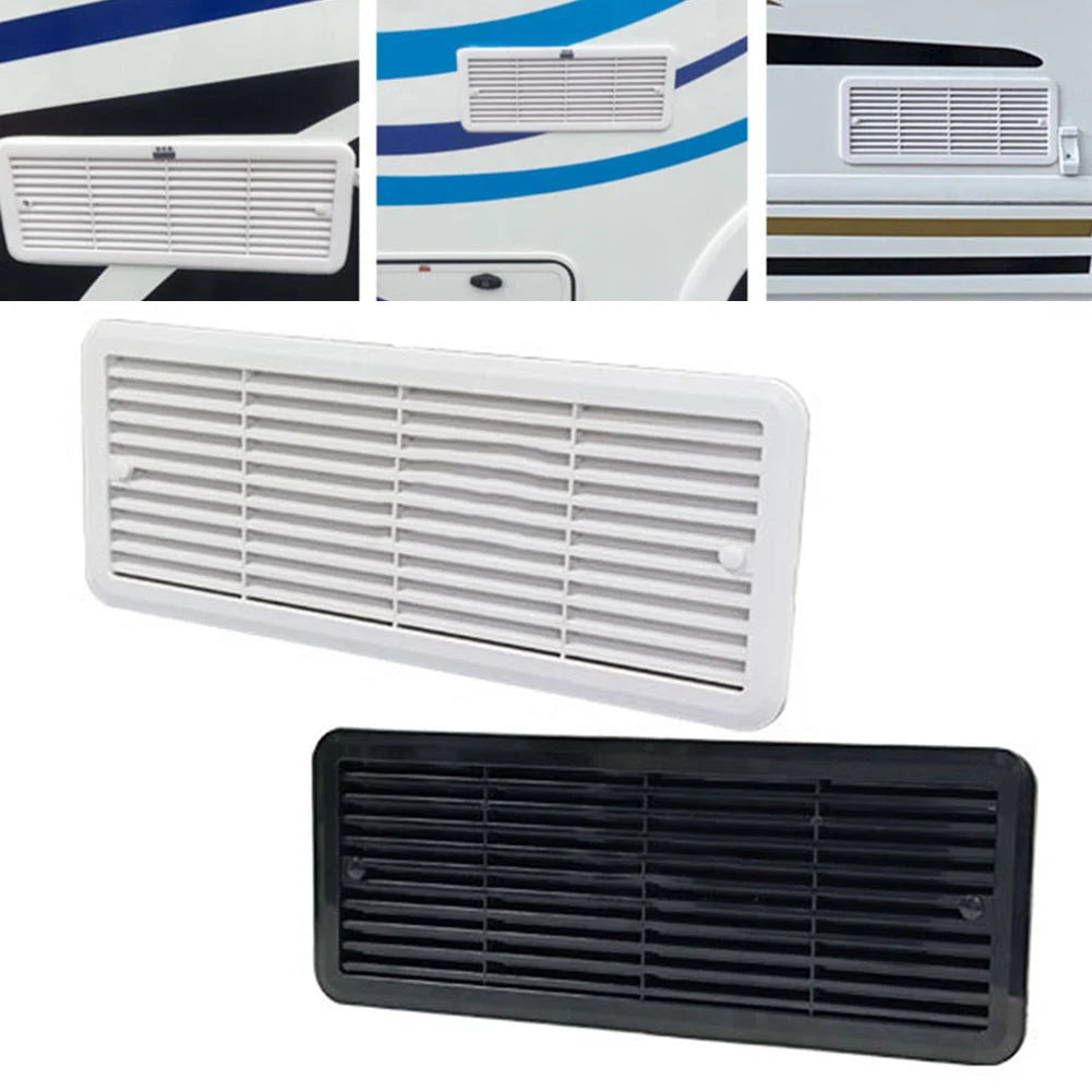 Campervan Cooling Vent Louvers For Thetford Refrigerator Vent Mounting Grille 62445480 Caravan Motorhome RV Side Vent Fan